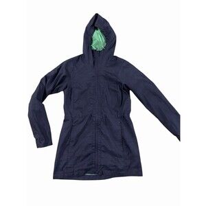 Salomon ClimaPro Hooded Jacket Youth 13+ Small Purple‎ Blue Full Zip Outdoor